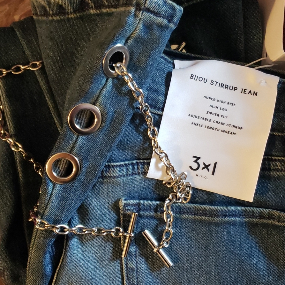 3ร1 NYC BIJOU STIRRUP JEAN LAYLEE PANT. - Picture 10 of 13